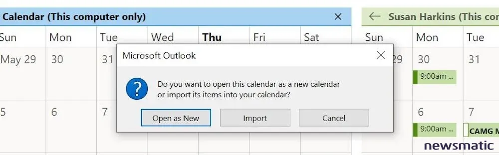 Cómo importar archivos de Google Calendar en Microsoft Outlook - Software | Imagen 3 Newsmatic