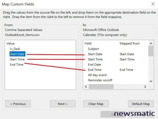 Convierte tus datos de Excel en eventos de calendario en Outlook - Software | Imagen 8 Newsmatic