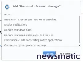 Cómo añadir 1Password a Chrome: Guía paso a paso para una gestión de contraseñas más eficiente - Seguridad | Imagen 2 Newsmatic