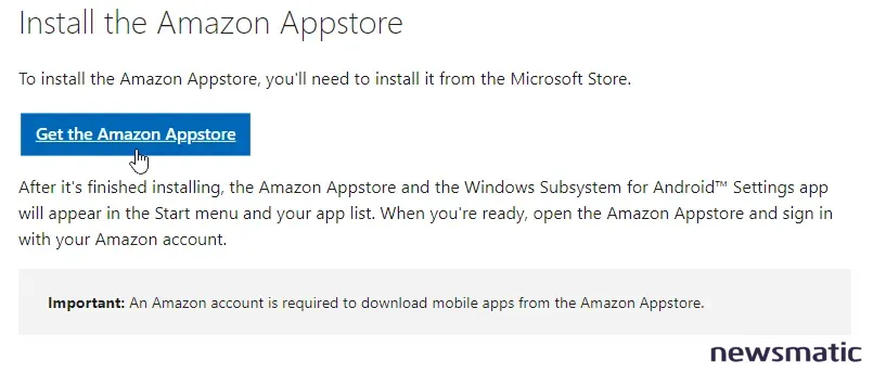 Cómo instalar y usar la tienda de aplicaciones de Amazon en Windows 11 - Software | Imagen 1 Newsmatic
