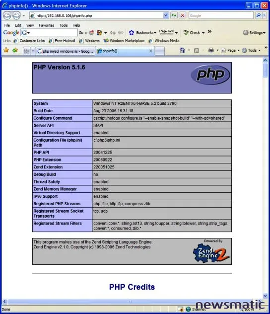 Cómo instalar y configurar PHP y MySQL en Windows - Microsoft | Imagen 18 Newsmatic