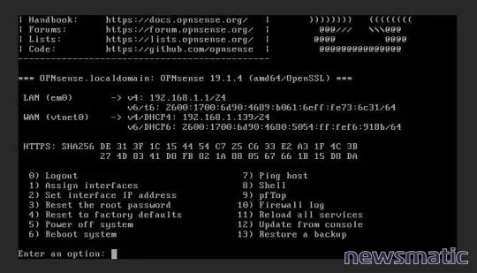 OPNsense: Una potente y fácil de usar firewall para proteger tu red - Seguridad | Imagen 2 Newsmatic