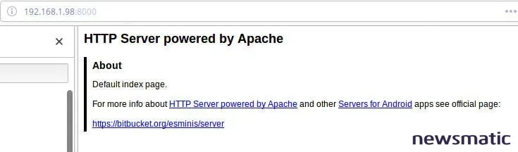 Cómo ejecutar un servidor web en tu dispositivo Android con Apache - Software | Imagen 4 Newsmatic