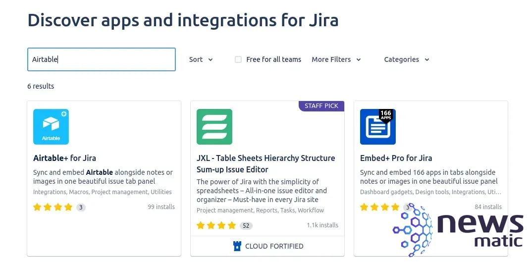 Cómo integrar Airtable con Jira: una guía paso a paso para simplificar tu flujo de trabajo - Software | Imagen 2 Newsmatic