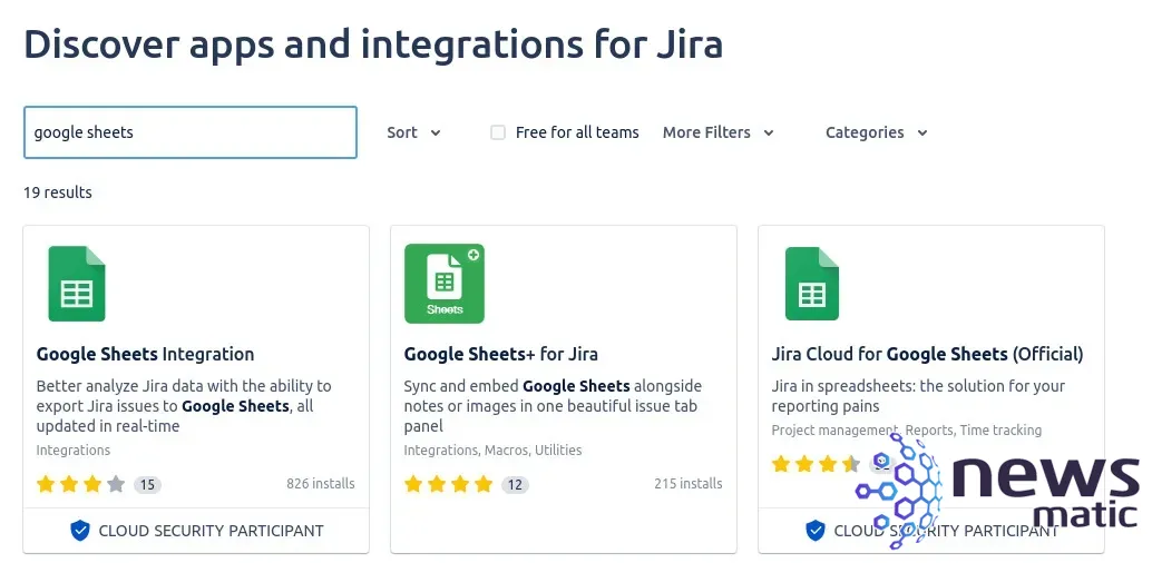 Cómo integrar Jira y Google Sheets: exporta datos de Jira a hojas de cálculo en Google Sheets - Software | Imagen 2 Newsmatic