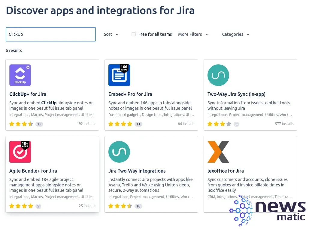 Cómo integrar ClickUp con Jira: Guía paso a paso para un flujo de trabajo ideal - Software | Imagen 2 Newsmatic