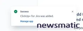 Cómo integrar ClickUp con Jira: Guía paso a paso para un flujo de trabajo ideal - Software | Imagen 4 Newsmatic