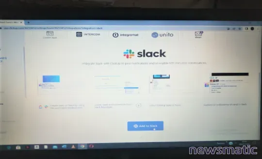 Cómo integrar Slack con ClickUp: Consejos paso a paso para aumentar la productividad - Software | Imagen 5 Newsmatic