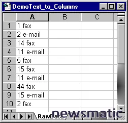 Cómo separar una cadena de texto en columnas en Excel sin usar fórmulas - Software | Imagen 1 Newsmatic