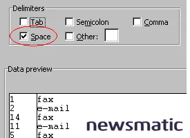 Cómo separar una cadena de texto en columnas en Excel sin usar fórmulas - Software | Imagen 2 Newsmatic