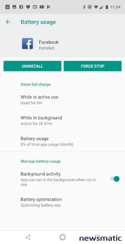 Cómo desactivar la actividad en segundo plano de una aplicación para ahorrar batería en Android Oreo - Software | Imagen 2 Newsmatic