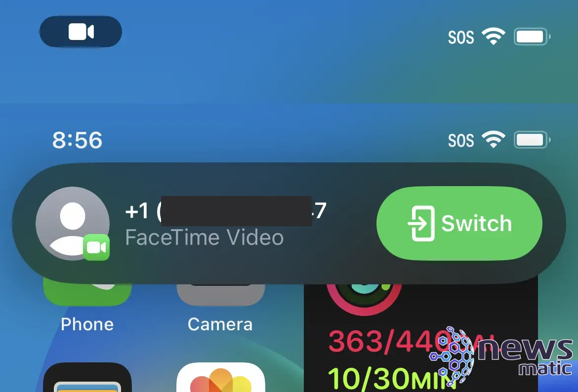 Cómo transferir llamadas de FaceTime entre dispositivos en iOS 16 - Móvil | Imagen 2 Newsmatic