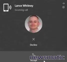 Cómo hacer y recibir llamadas telefónicas desde tu PC con Windows 10 y un dispositivo Android - Software | Imagen 5 Newsmatic