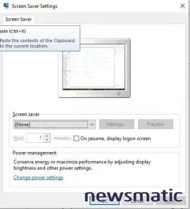 Cómo ajustar la configuración de protector de pantalla - Redes | Imagen 1 Newsmatic