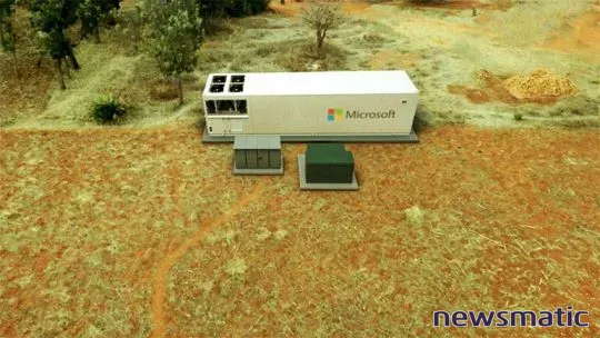El futuro en un contenedor: Microsoft lleva un centro de datos en un espacio de 40 pies - Centros de Datos | Imagen 1 Newsmatic