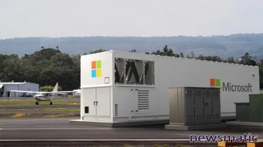 El futuro en un contenedor: Microsoft lleva un centro de datos en un espacio de 40 pies - Centros de Datos | Imagen 2 Newsmatic