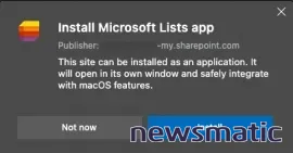 Optimiza tu productividad en Mac: Cómo aprovechar Microsoft Lists como una aplicación web progresiva - Software | Imagen 1 Newsmatic