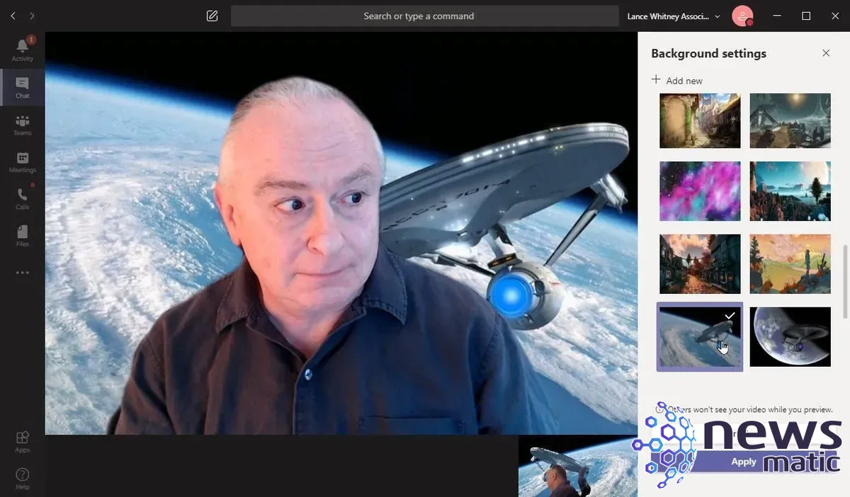 Cómo personalizar el fondo en Microsoft Teams con tus propias imágenes - Software | Imagen 4 Newsmatic