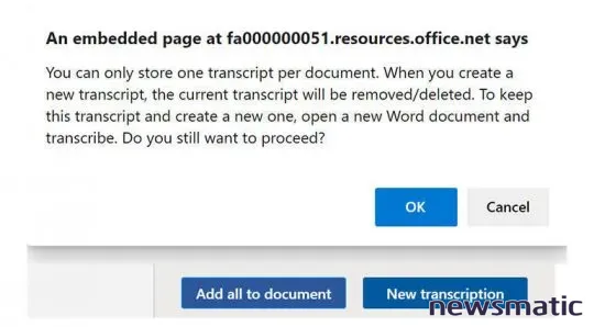 Microsoft Word ahora permite transcribir grabaciones de audio y reuniones en tiempo real. - Software | Imagen 3 Newsmatic