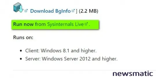 Cómo mostrar información actualizada del sistema de Windows 11 con BgInfo - Software | Imagen 6 Newsmatic