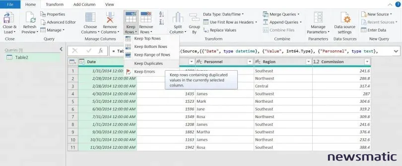 Cómo mostrar y eliminar registros duplicados en Excel usando Power Query - Software | Imagen 1 Newsmatic