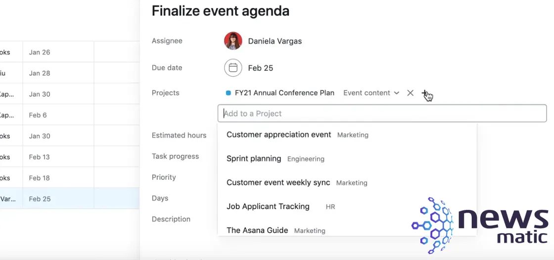 Cómo mover una tarea a otro proyecto en Asana: tutorial y métodos rápidos - Software | Imagen 4 Newsmatic