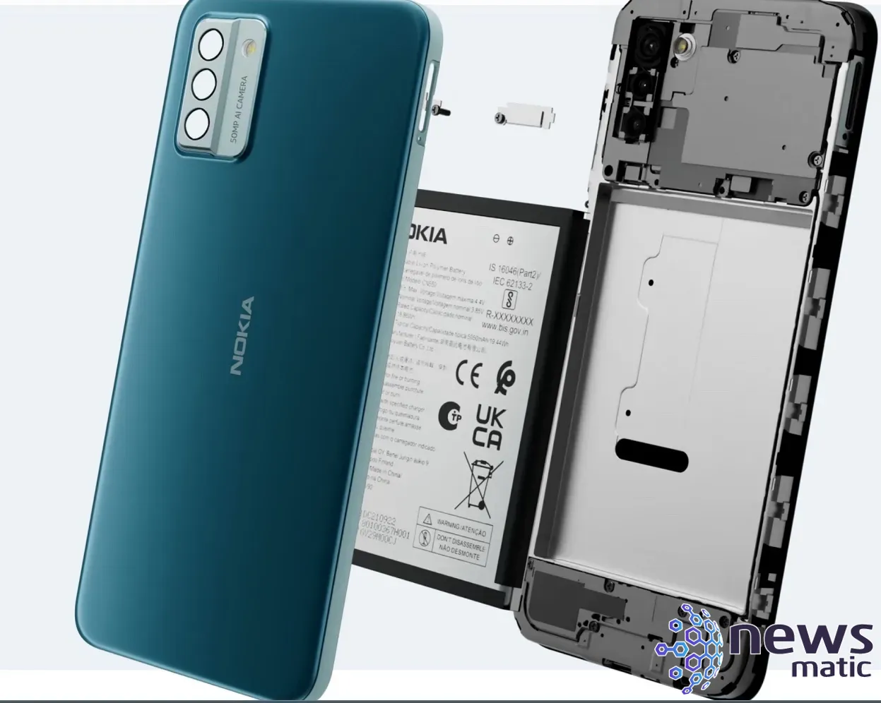 Nokia G22: El primer teléfono Nokia con características de reparabilidad - Móvil | Imagen 1 Newsmatic