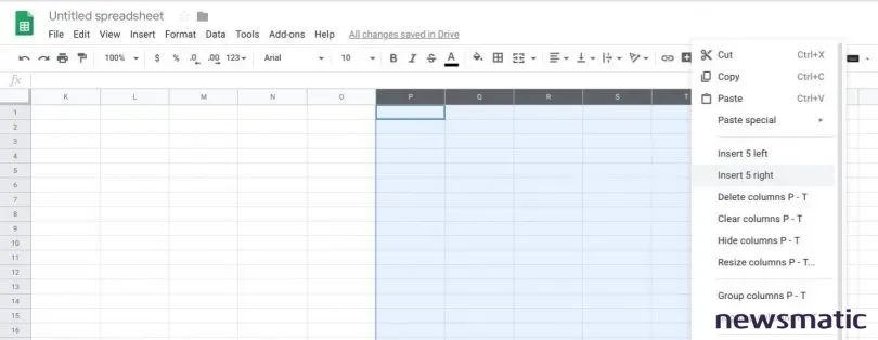 Cómo ocultar y mostrar columnas o filas en Google Sheets - Software | Imagen 4 Newsmatic