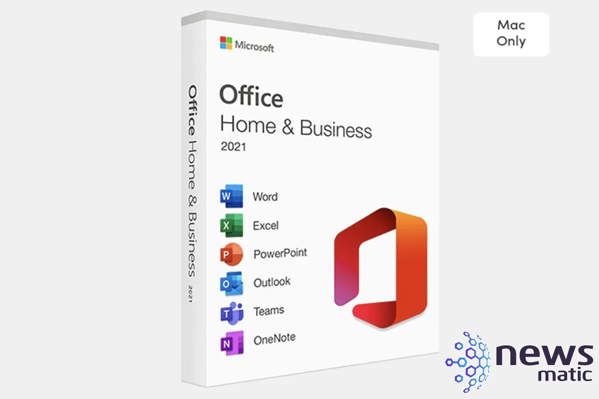 ¡Oferta increíble! ¡Obtén Microsoft Office Home &#038; Business para Mac 2021 al 86% de descuento! - Software | Imagen 1 Newsmatic