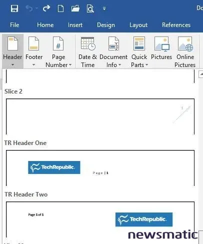 Cómo agregar encabezados personalizados a la galería de encabezados en Word - Software | Imagen 3 Newsmatic