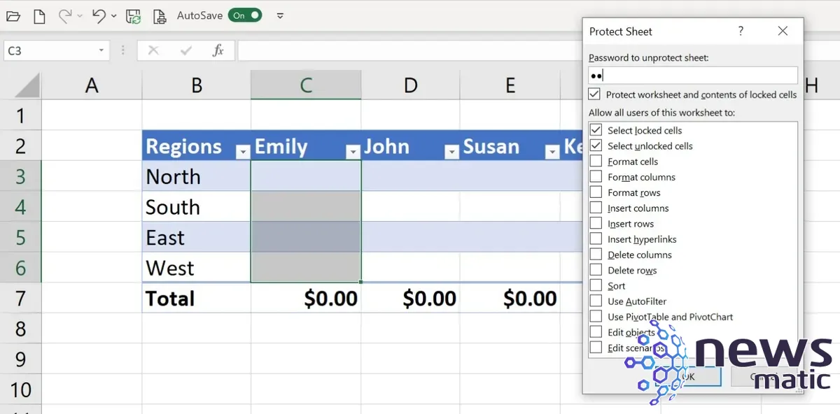 Cómo aplicar rangos de edición permitidos en Excel - Software | Imagen 4 Newsmatic
