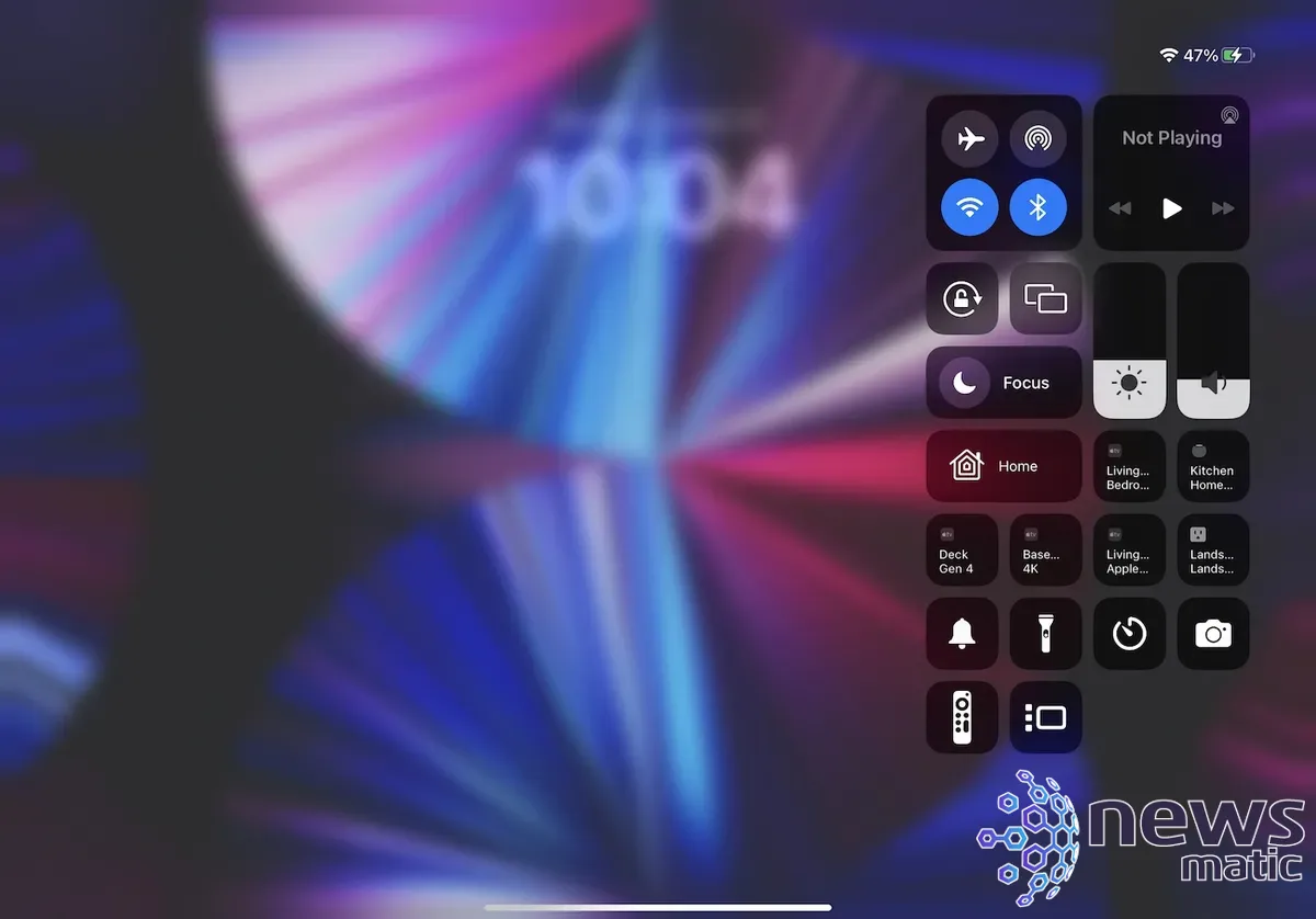Cómo personalizar el Centro de Control en iPad - Móvil | Imagen 2 Newsmatic
