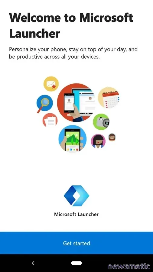 Cómo personalizar la pantalla de inicio en tu teléfono Android con Microsoft Launcher - Móvil | Imagen 1 Newsmatic