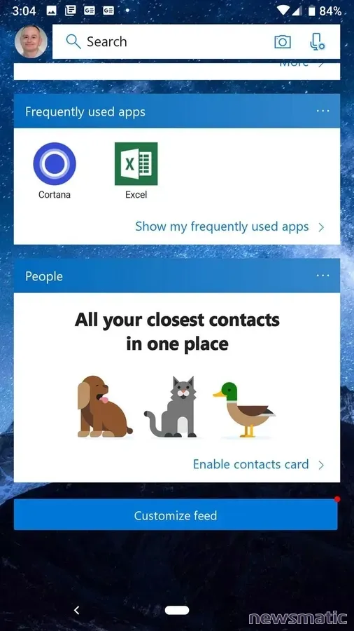 Cómo personalizar la pantalla de inicio en tu teléfono Android con Microsoft Launcher - Móvil | Imagen 4 Newsmatic
