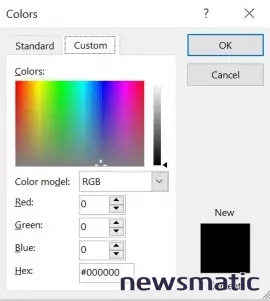 Cómo cambiar los colores de la paleta en Microsoft Office y agregar colores personalizados - Software | Imagen 3 Newsmatic