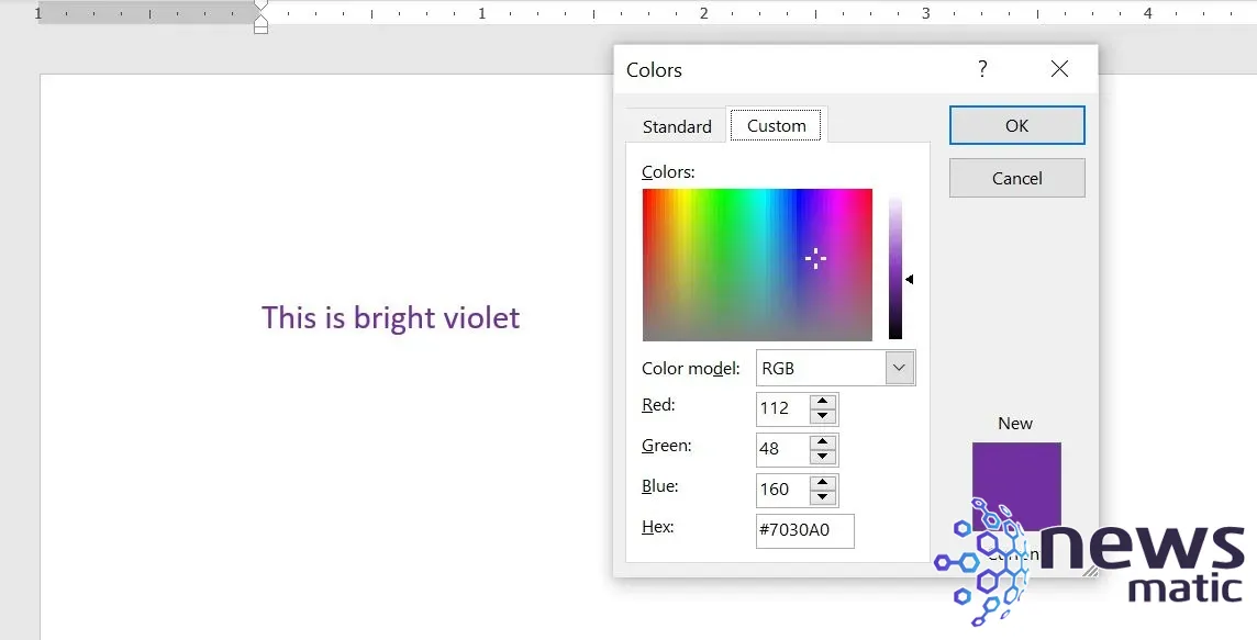 Cómo cambiar los colores de la paleta en Microsoft Office y agregar colores personalizados - Software | Imagen 6 Newsmatic