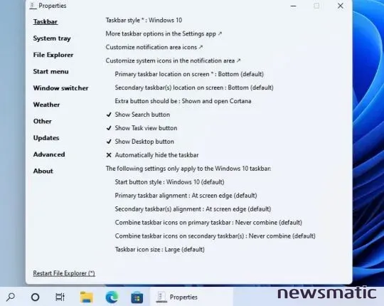 Cómo personalizar el menú de inicio y la barra de tareas en Windows 11 - Software | Imagen 1 Newsmatic