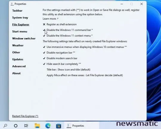 Cómo personalizar el menú de inicio y la barra de tareas en Windows 11 - Software | Imagen 4 Newsmatic