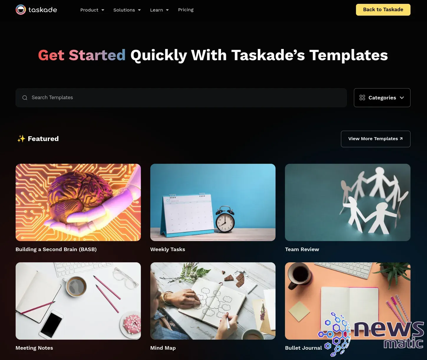 Cómo añadir la plantilla de Get Things Done a Taskade y optimizar tu productividad - Software | Imagen 3 Newsmatic