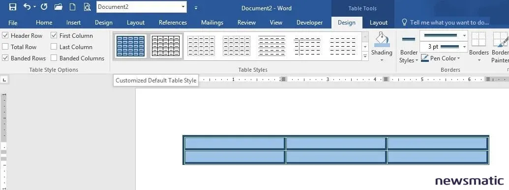 Cómo cambiar el estilo predeterminado de las tablas en Word y usar Quick Tables - Software | Imagen 2 Newsmatic