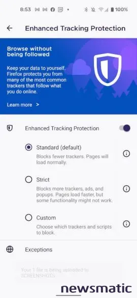 Protección total de cookies de Firefox llega a móviles y escritorios: ¡Tu privacidad garantizada! - Seguridad | Imagen 1 Newsmatic