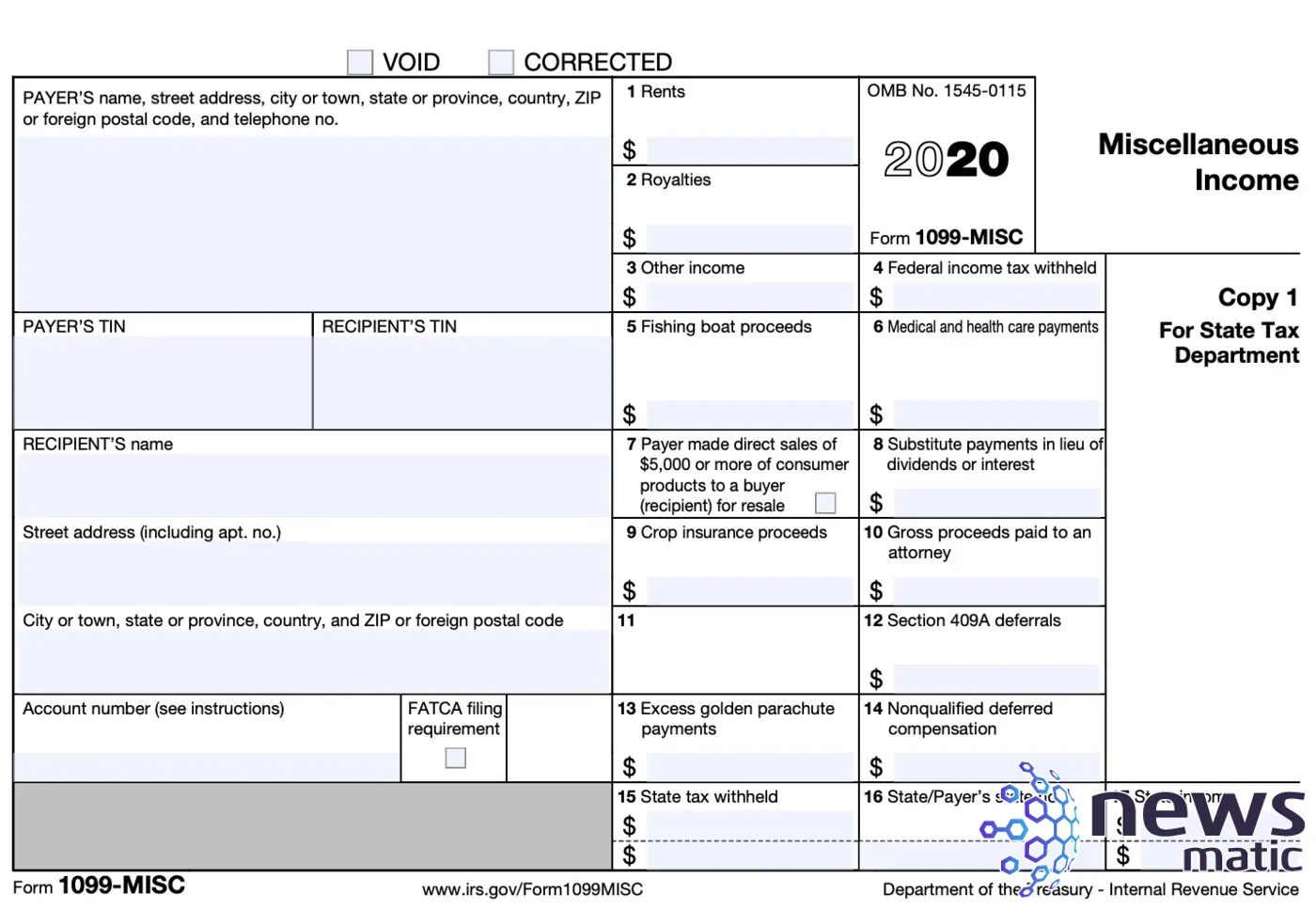 Qué es el formulario 1099 y cómo funciona - Nóminas | Imagen 1 Newsmatic