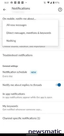 Consejos para no perder notificaciones en Slack - Software | Imagen 2 Newsmatic