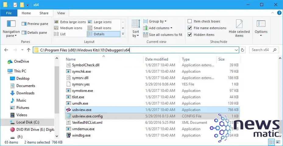 Cómo utilizar el USB Device Viewer para solucionar problemas de conexión USB en Windows - Software | Imagen 5 Newsmatic