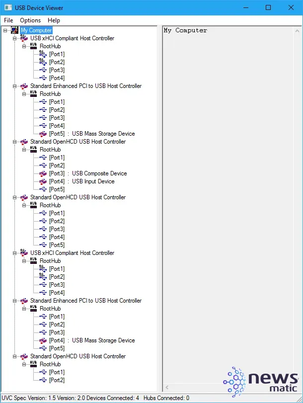 Cómo utilizar el USB Device Viewer para solucionar problemas de conexión USB en Windows - Software | Imagen 7 Newsmatic