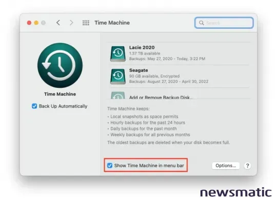Cómo recuperar un archivo perdido en Mac utilizando Time Machine - Software | Imagen 2 Newsmatic