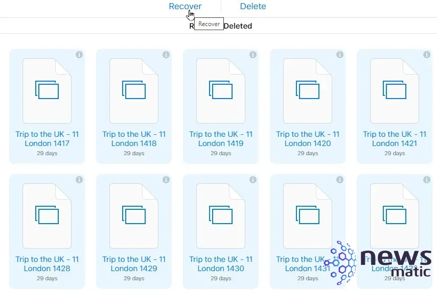 Cómo restaurar fotos y videos eliminados en tu iPhone o iPad - Móvil | Imagen 9 Newsmatic