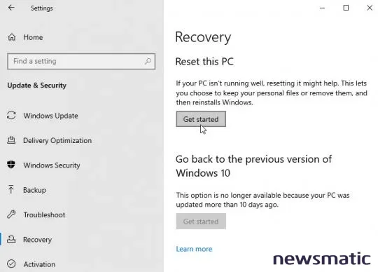 Cómo reinstalar Windows 10 desde la nube: Guía paso a paso - Software | Imagen 1 Newsmatic