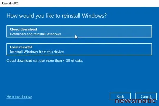 Cómo reinstalar Windows 10 desde la nube: Guía paso a paso - Software | Imagen 3 Newsmatic