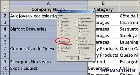 Cómo llenar celdas en blanco en Excel y optimizar tu hoja de cálculo - Software | Imagen 1 Newsmatic